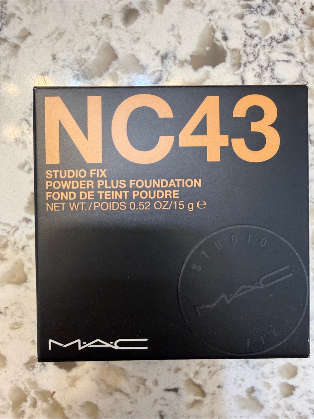 Rare and original MAC Studio Fix Powder Plus Foundation NC43